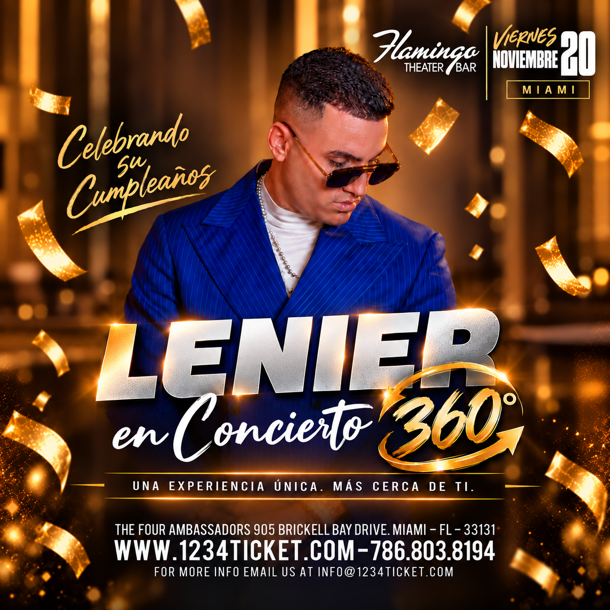 Lenier Celebra su cumpleaños